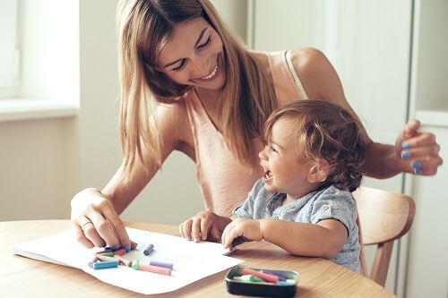 Mother with child